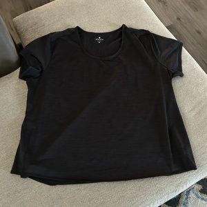 Athleta Black Workout Shirt